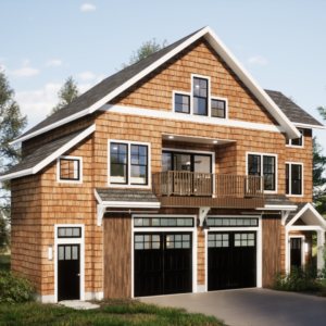 Arborvitae Barn home plan exterior front