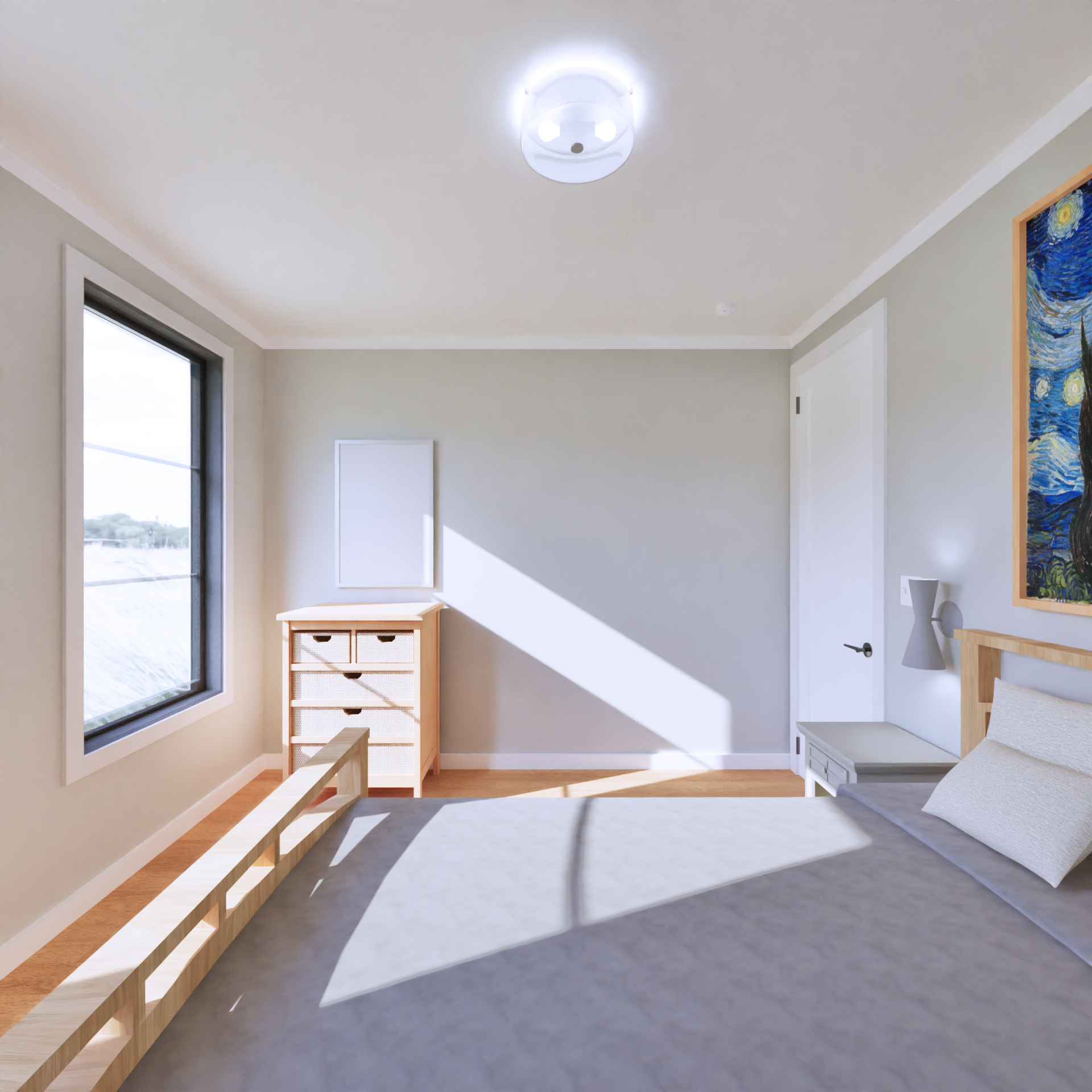 Cork Ranch 2 Story Bedroom