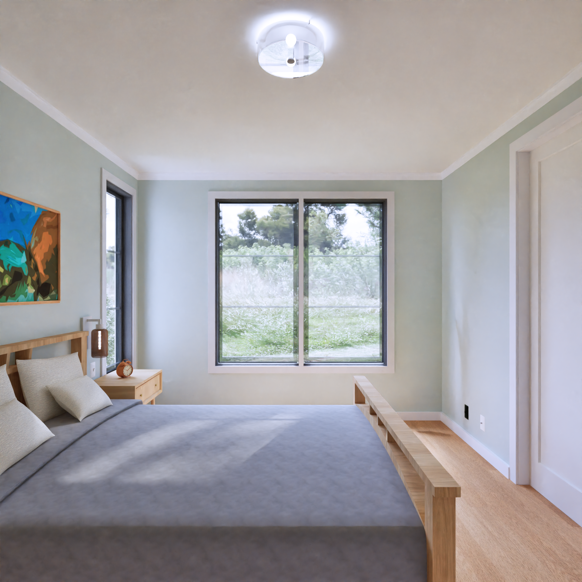 Cork Ranch 2 Story Bedroom