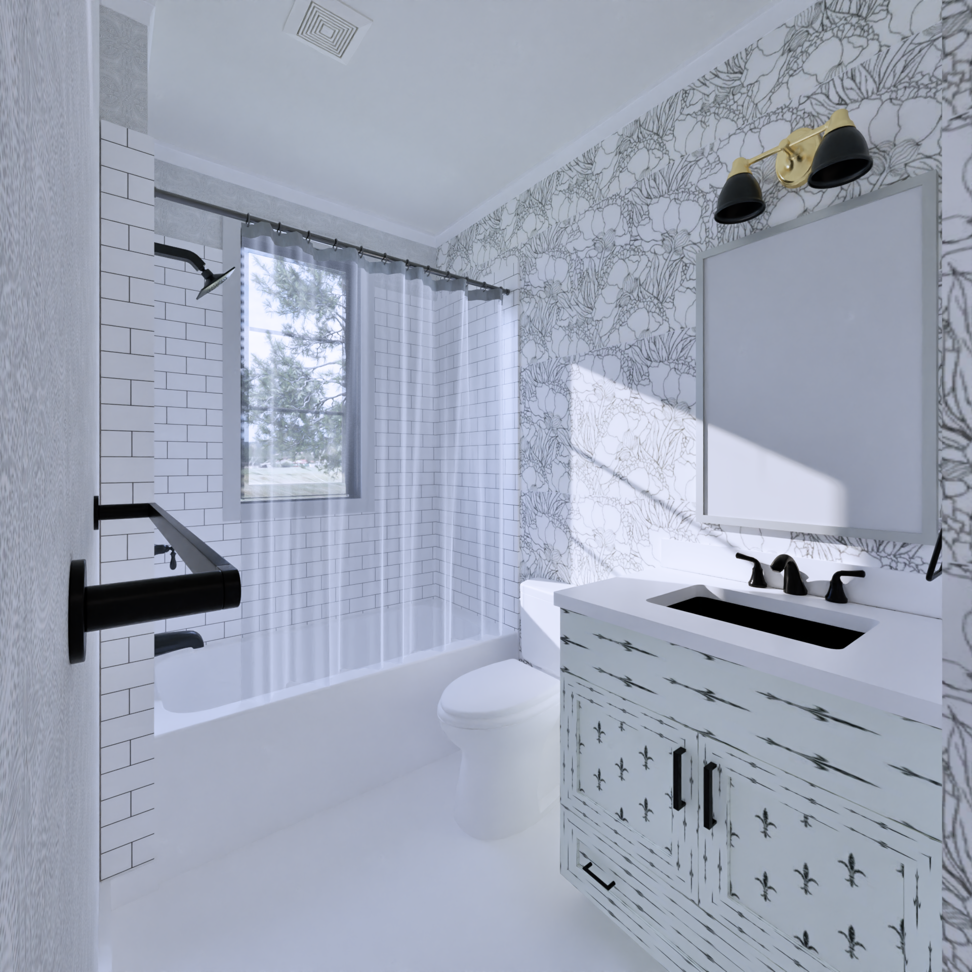 Cork Ranch 2 Story Bathroom