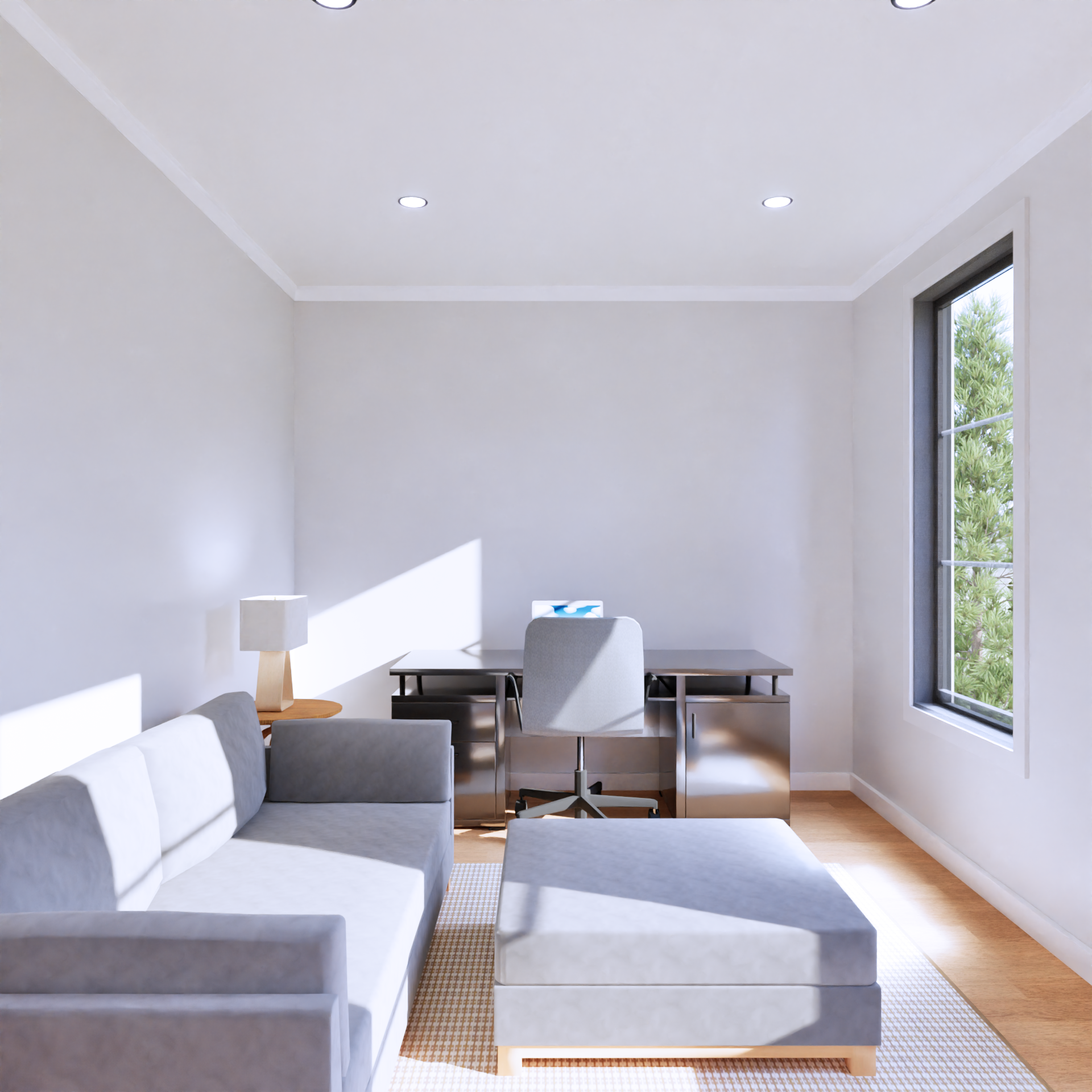 Cork Ranch 2 Story Living Room
