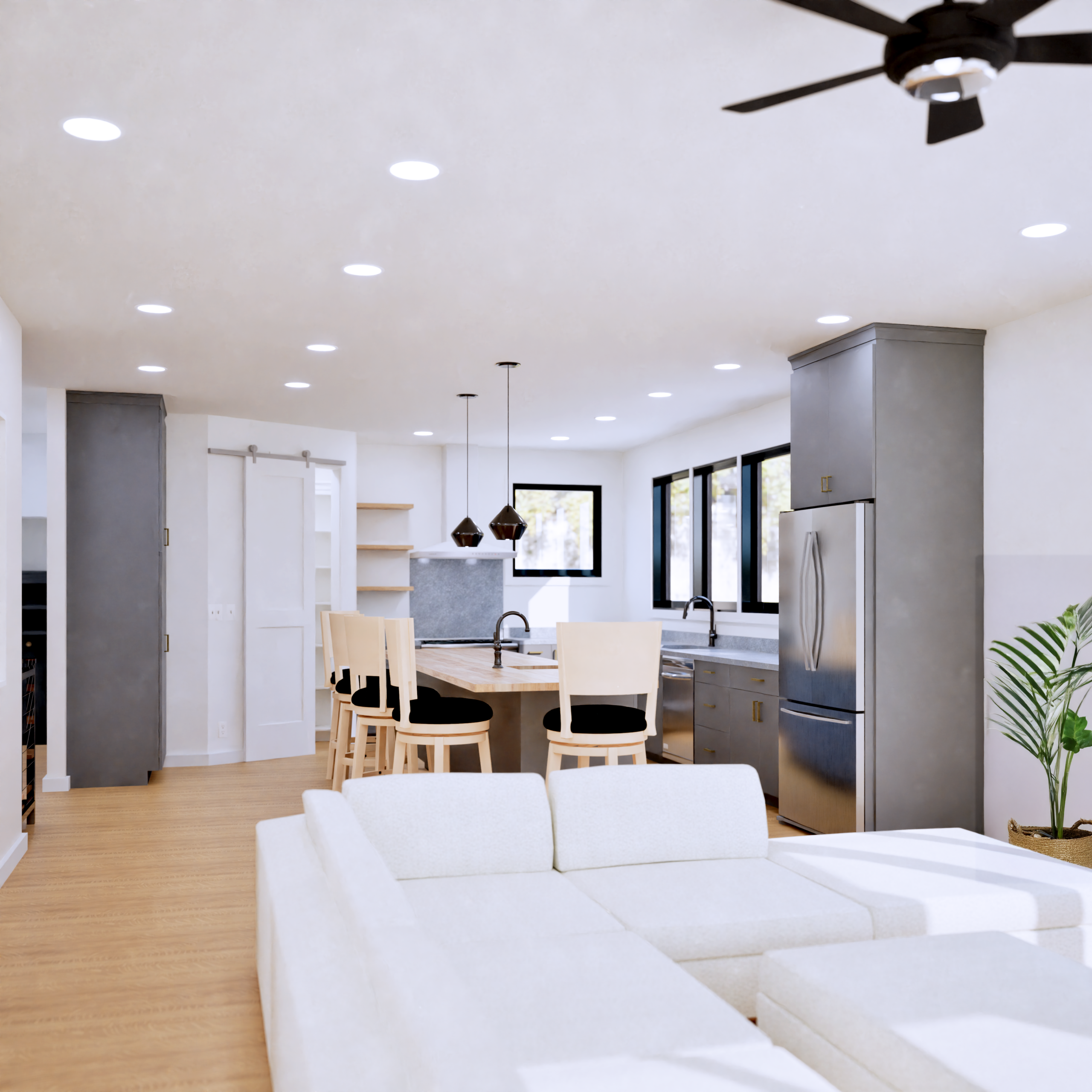 Fir Vacation Home Interior Design Package