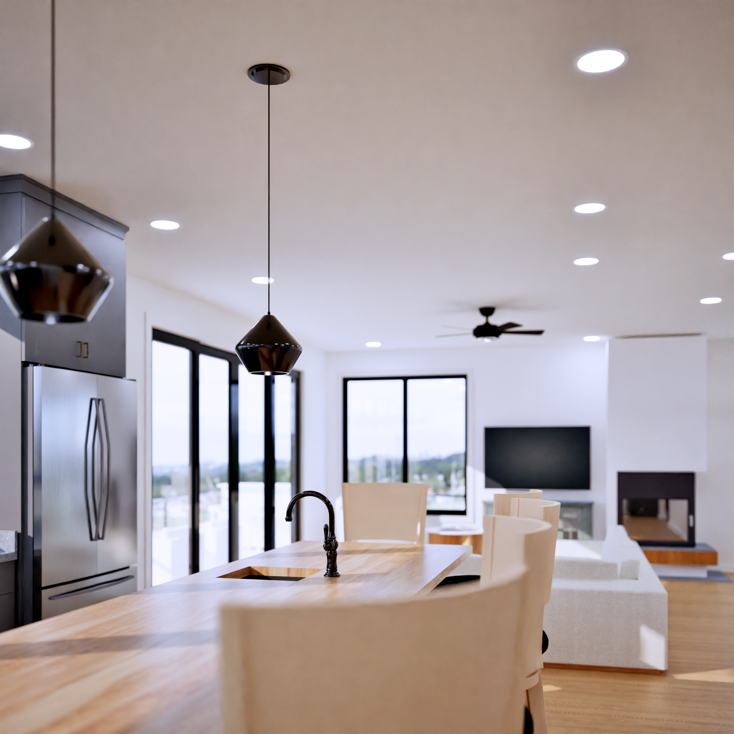 FIr Vacation Home Kitchen