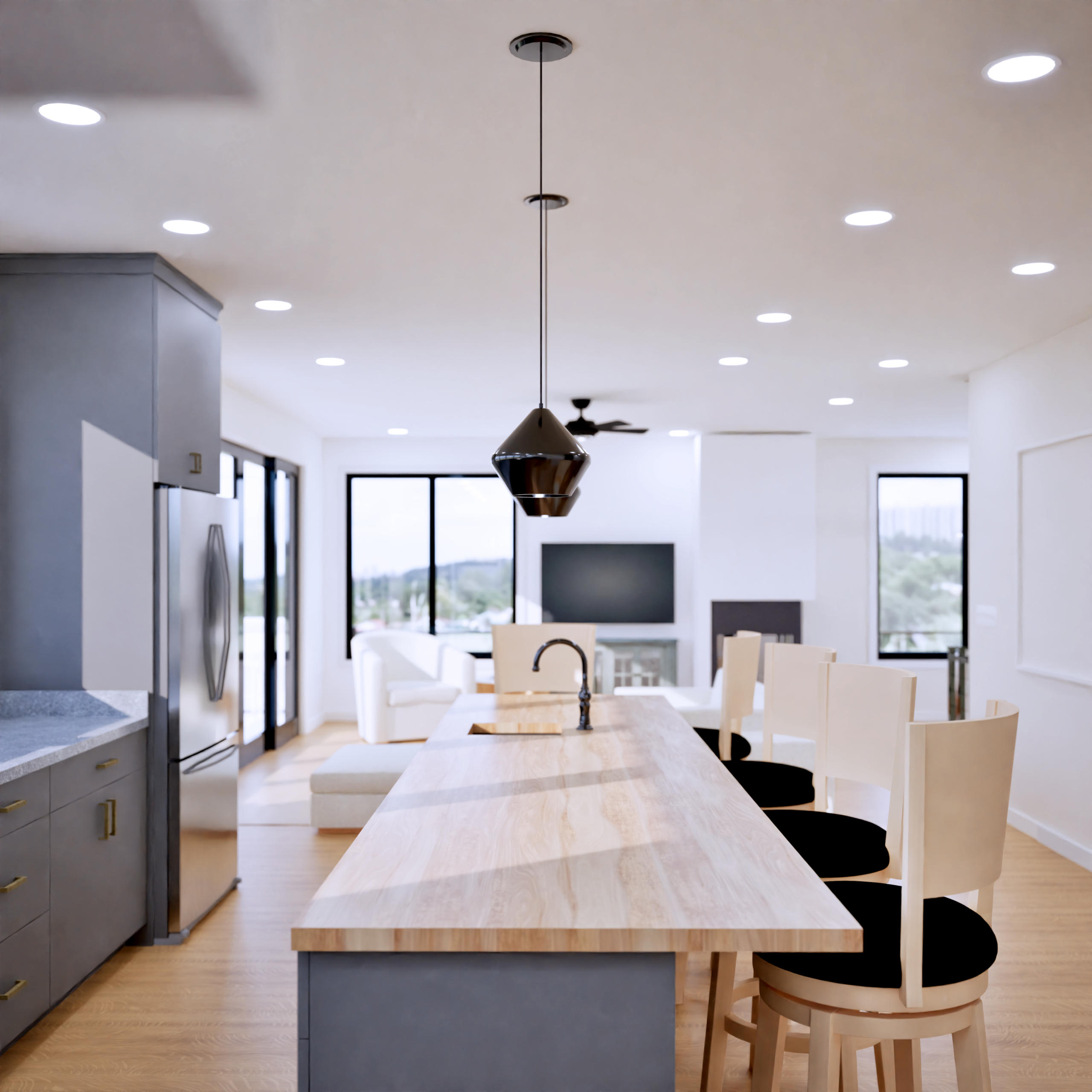 FIr Vacation Home Kitchen
