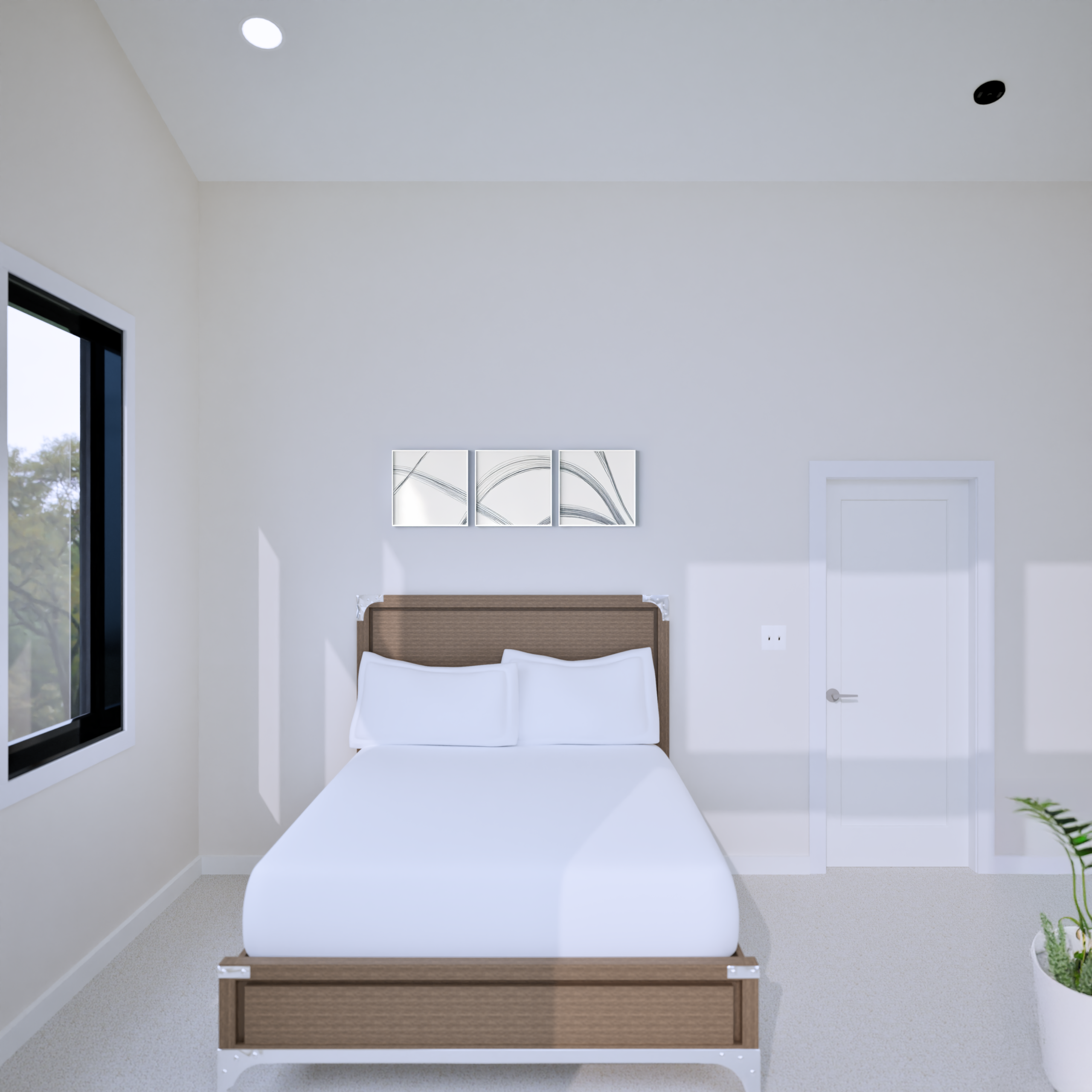 Fir Vacation Home Bedroom