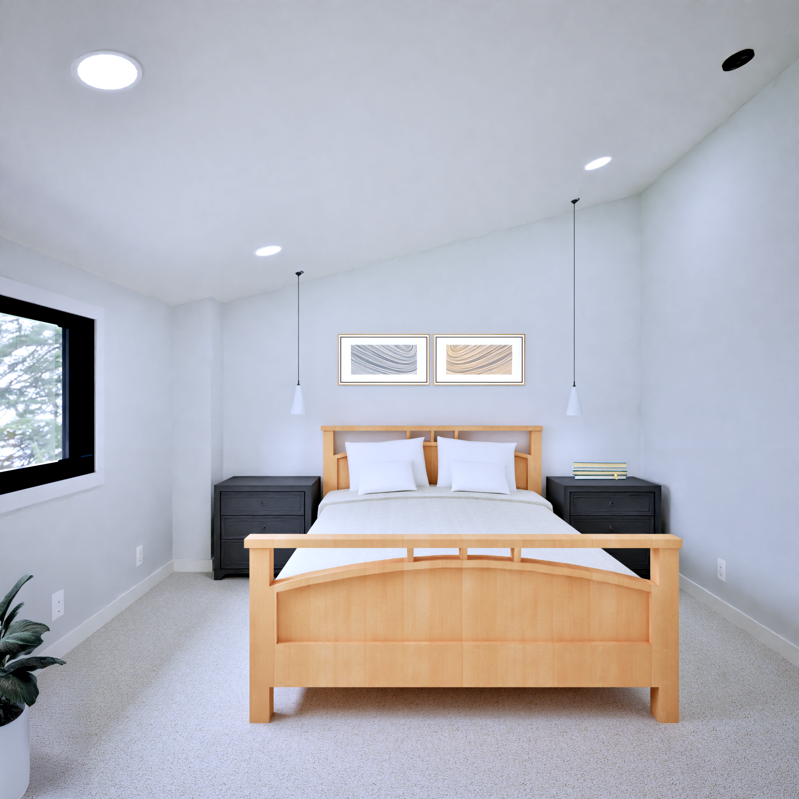 Fir Vacation Home Bedroom