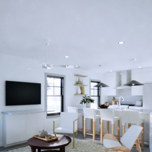 simple and bright home interior