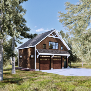 Juniper 2 Car Garage Home Plan Exterior