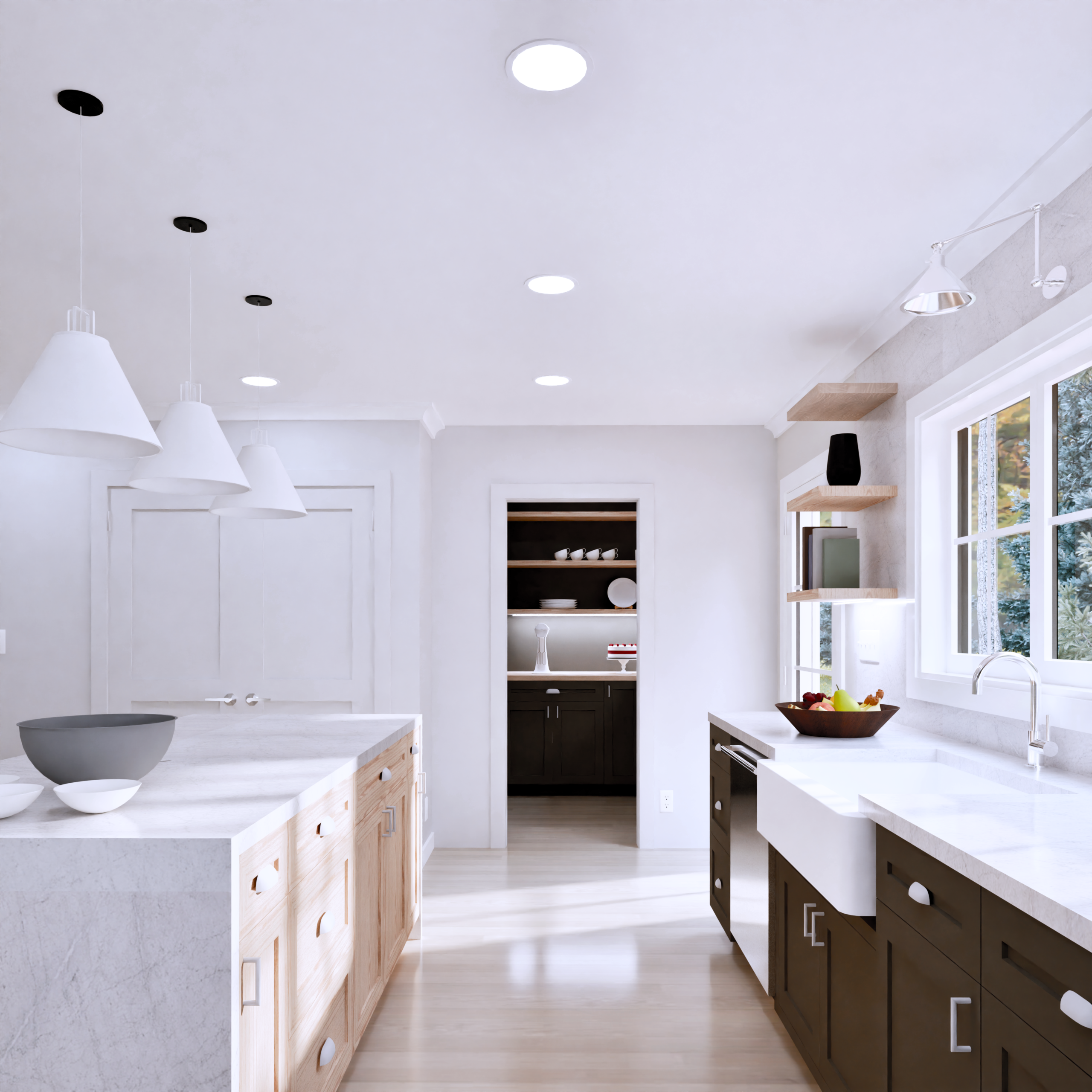 Cedar Farmhouse Kitchen