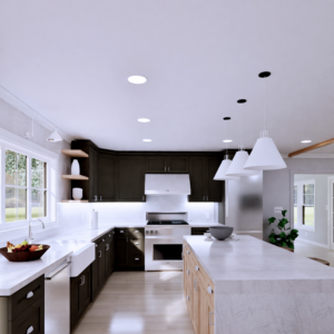 Cedar Farmhouse Kitchen