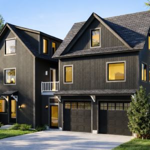 Magnolia Townhouse Home Plan Exterior Front