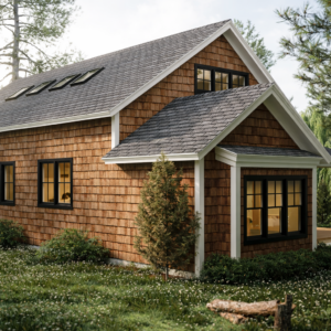 Persimmon Cottage Home Plan Exterior Front Side
