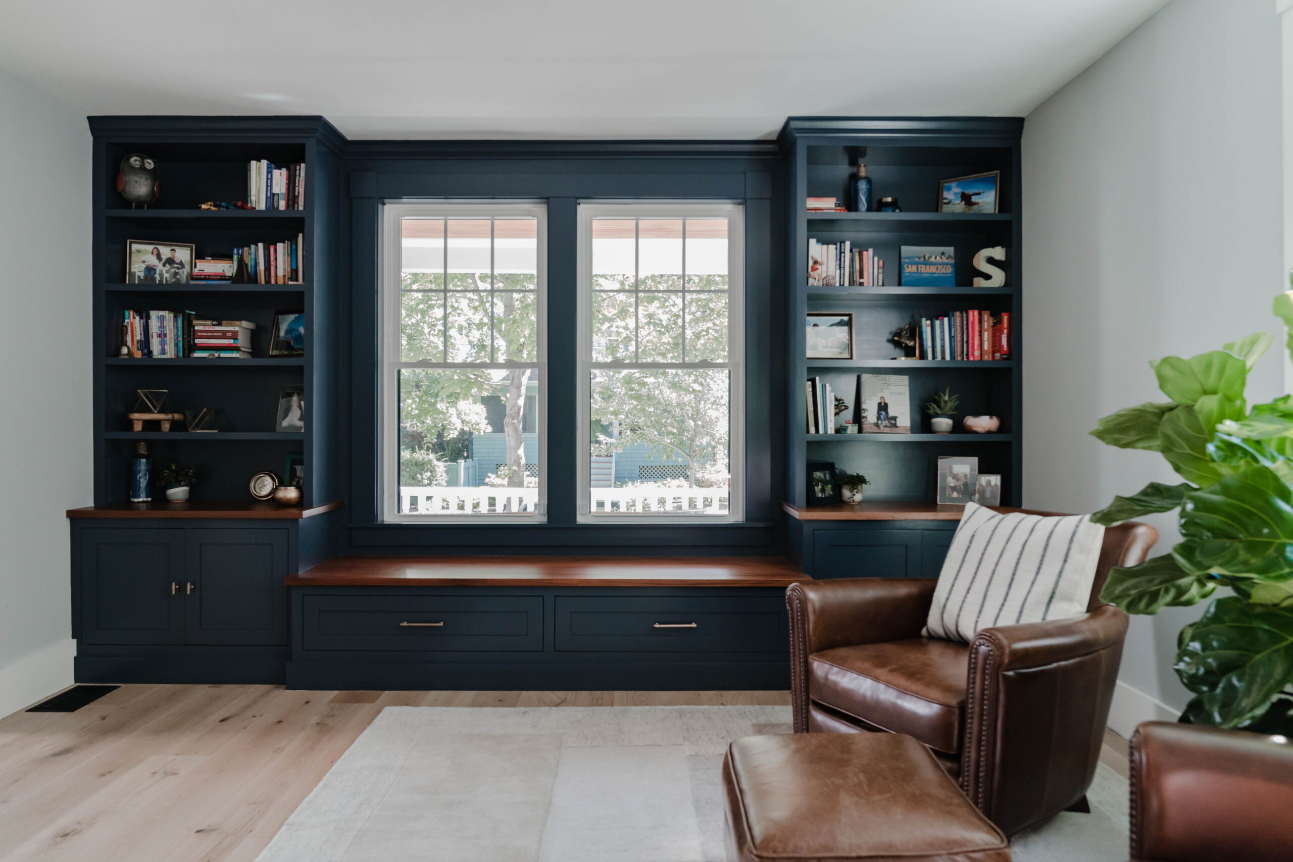 Spruce New Englander Home Plan Living Room
