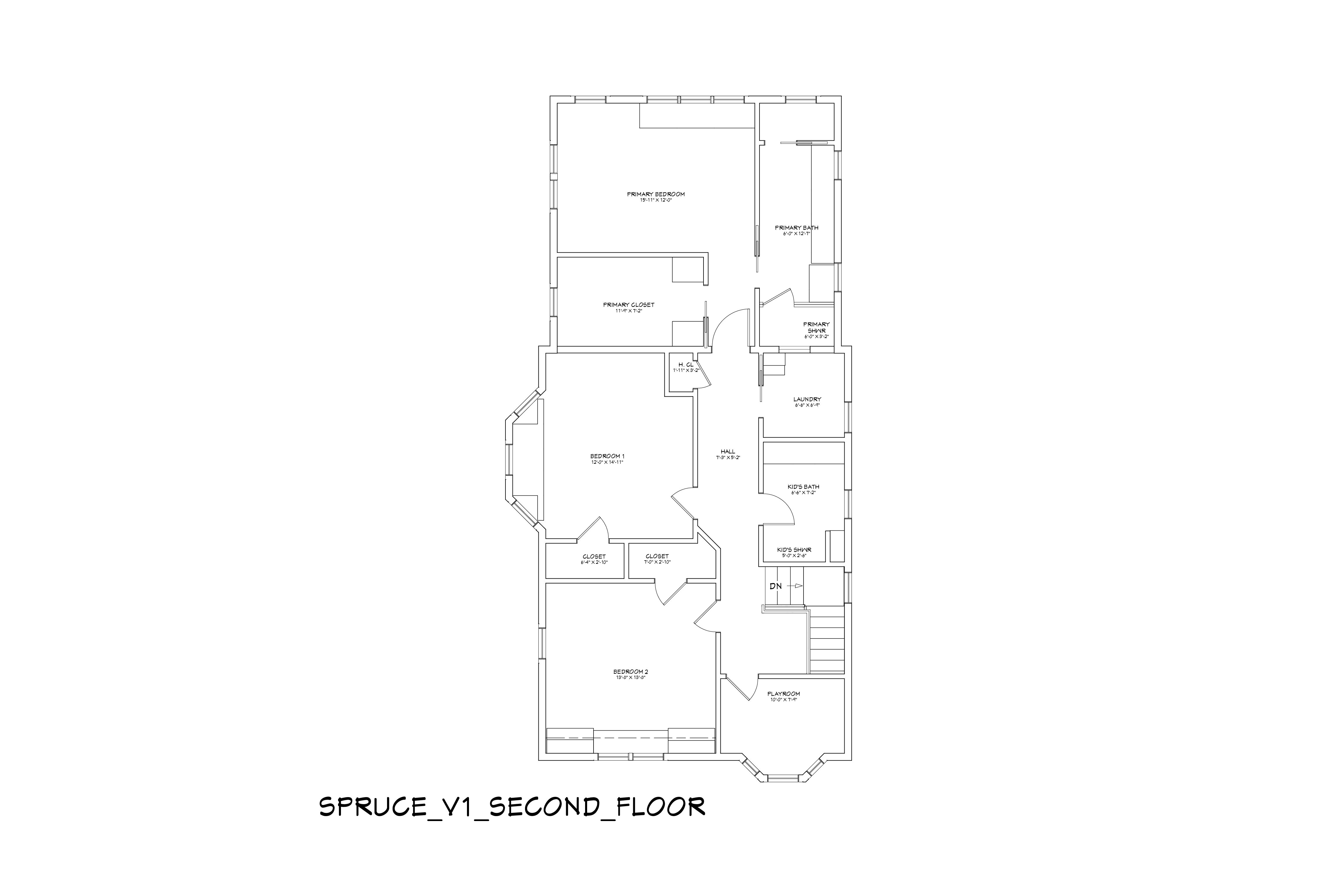 Spruce New Englander Home Plan - Image 44