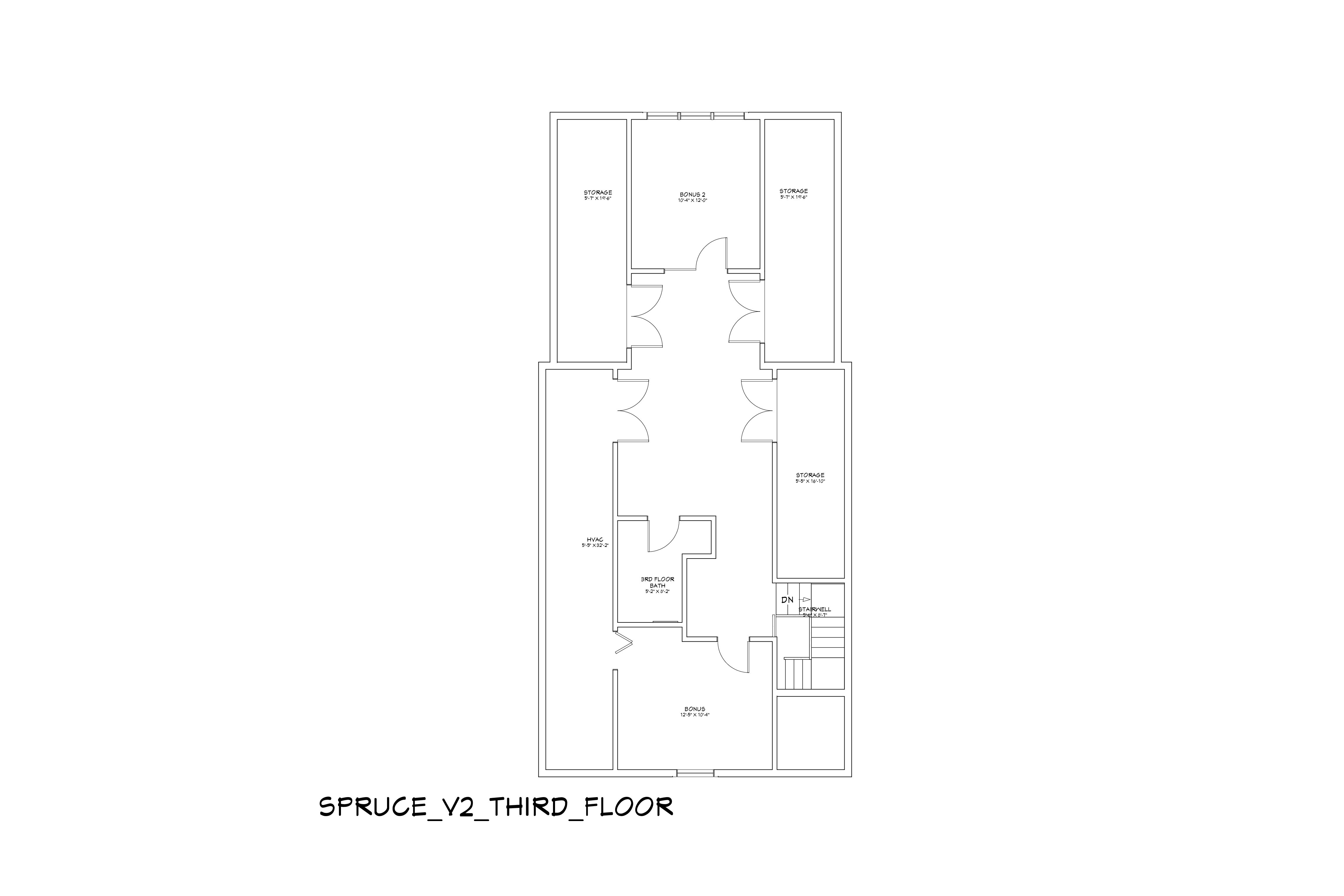 Spruce New Englander Home Plan - Image 47