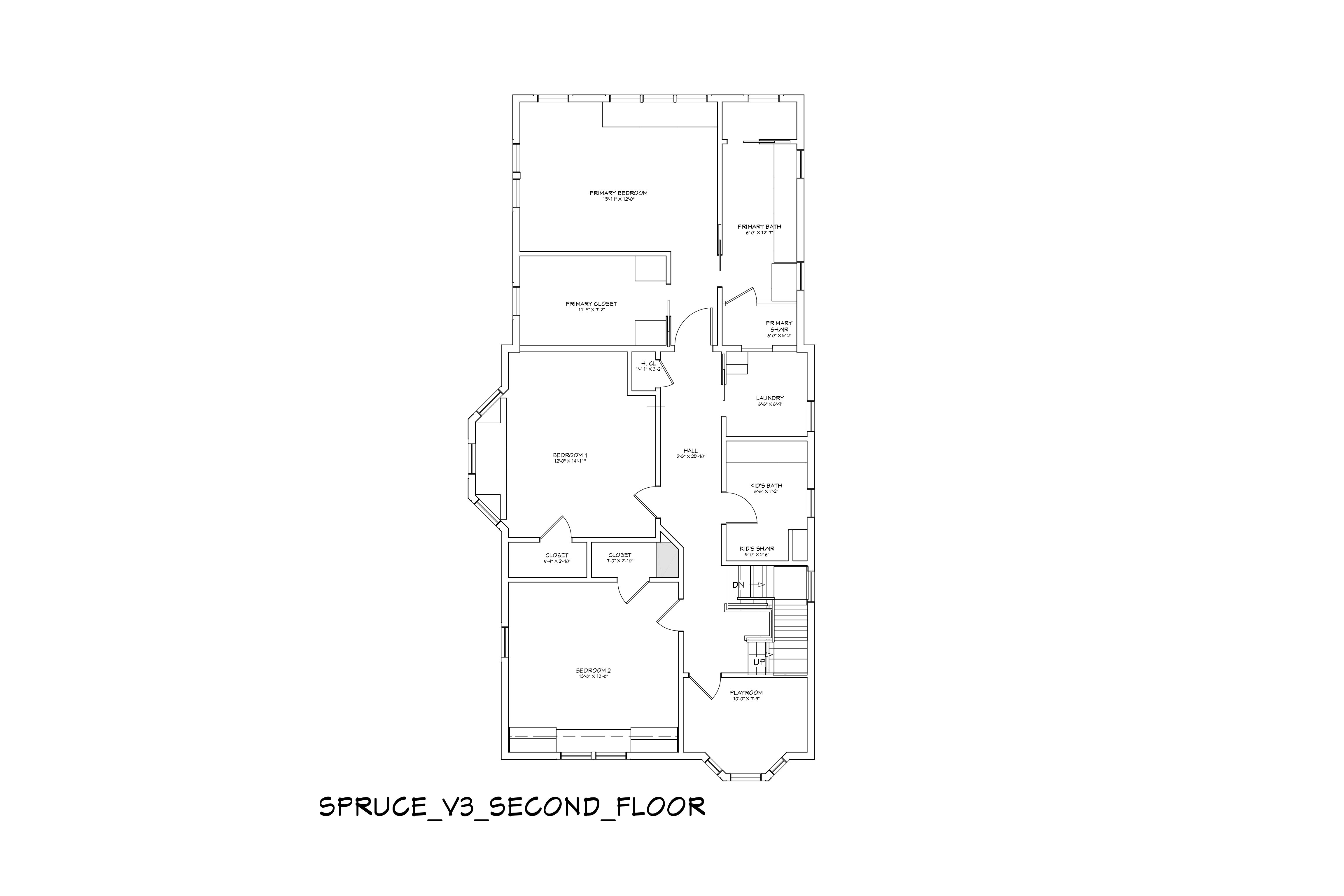 Spruce New Englander Home Plan - Image 49
