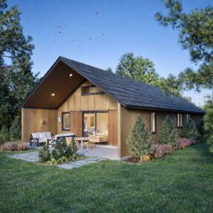Walnut Barndominium Home Plan Exterior