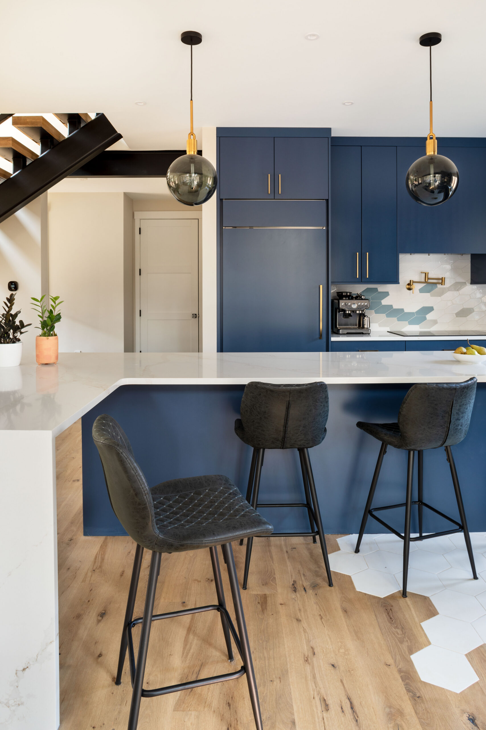 Redwood Modern Farmhouse Home Plan Kitchen