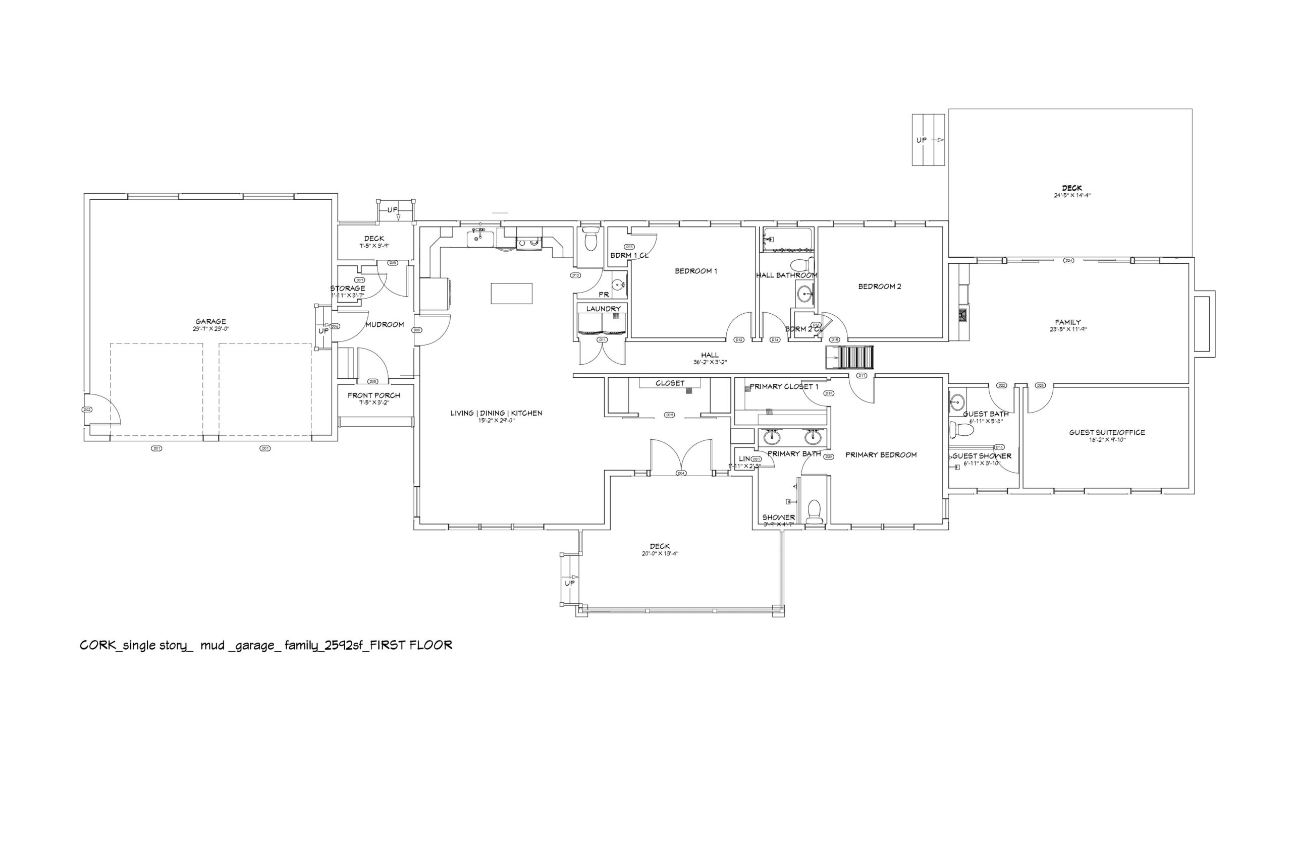 Cork Ranch Single Story Home Plan - Image 19