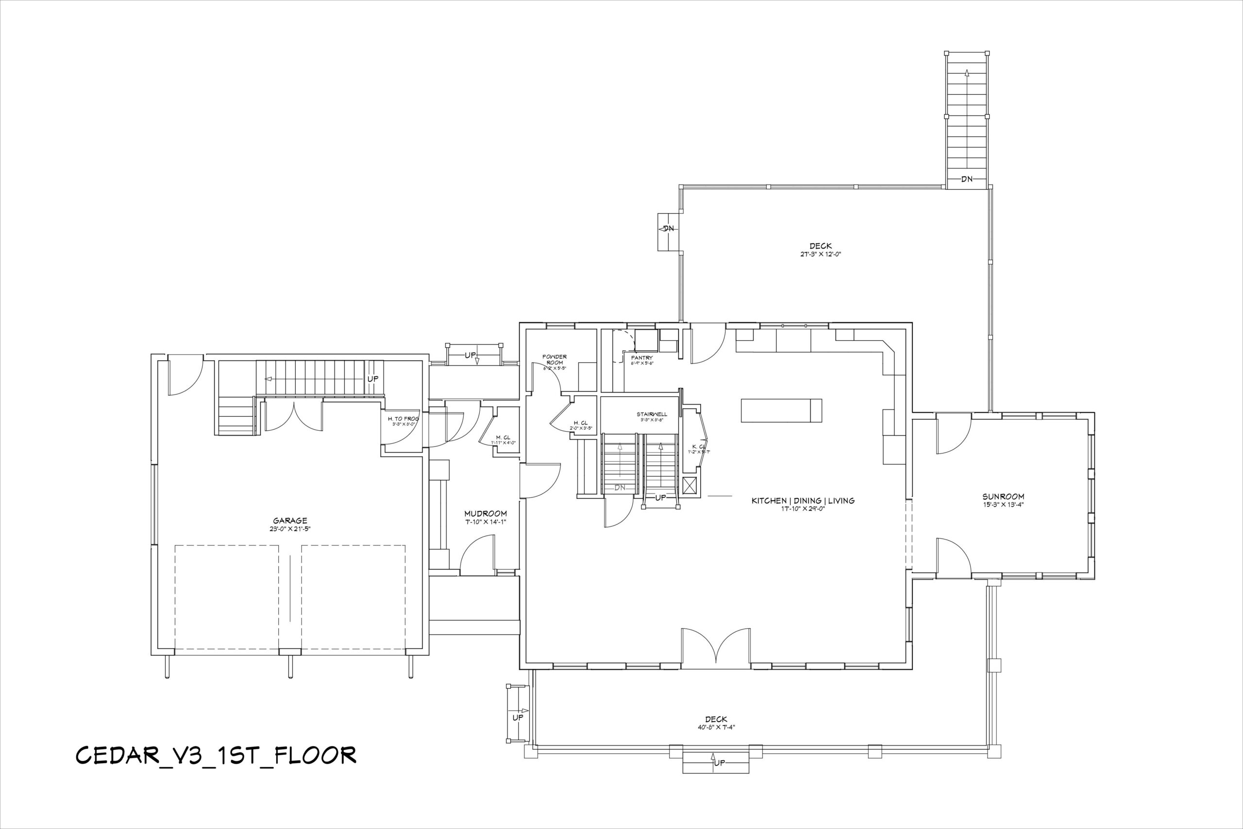 Cedar Farmhouse Home Plan - Image 20