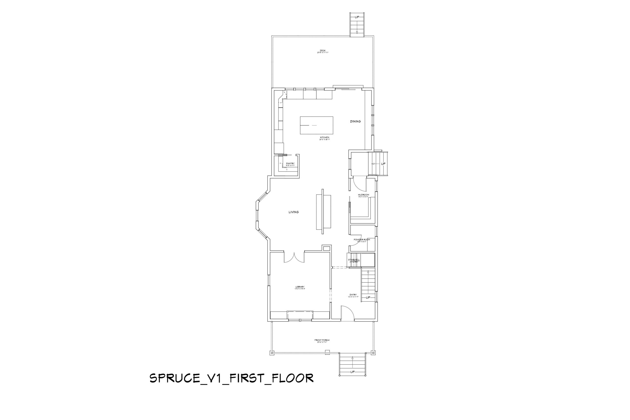 Spruce New Englander Home Plan - Image 43